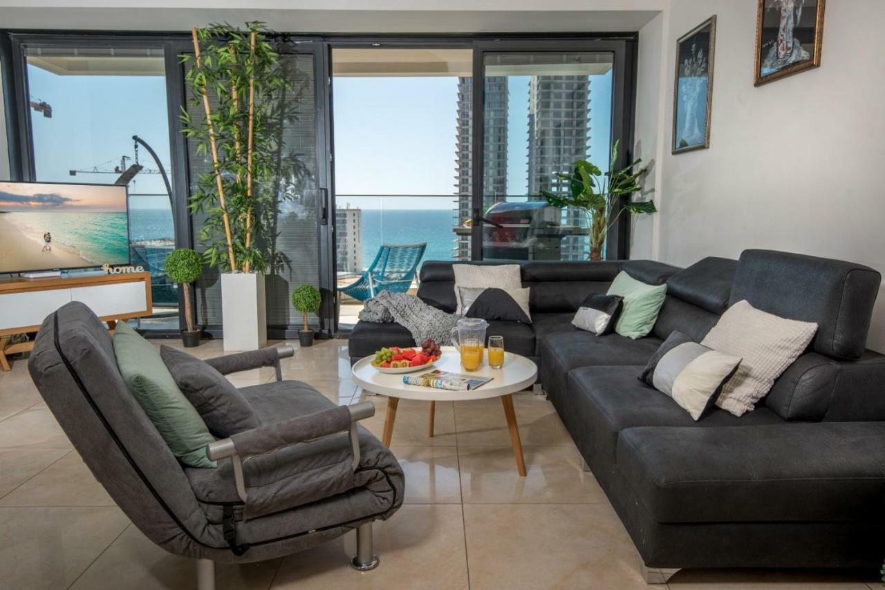 Bat Yam Luxery 5Br Sea View Suite Kültér fotó