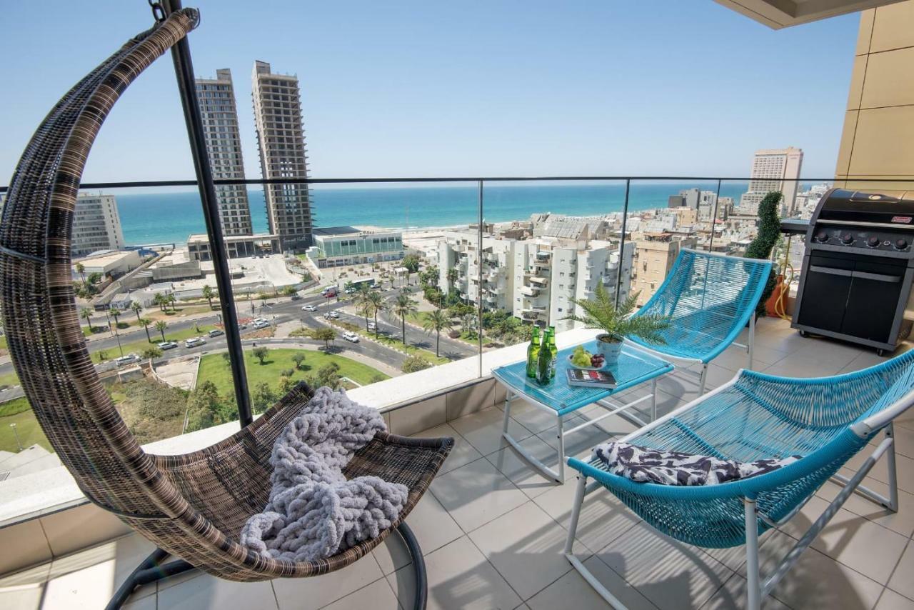 Bat Yam Luxery 5Br Sea View Suite Kültér fotó