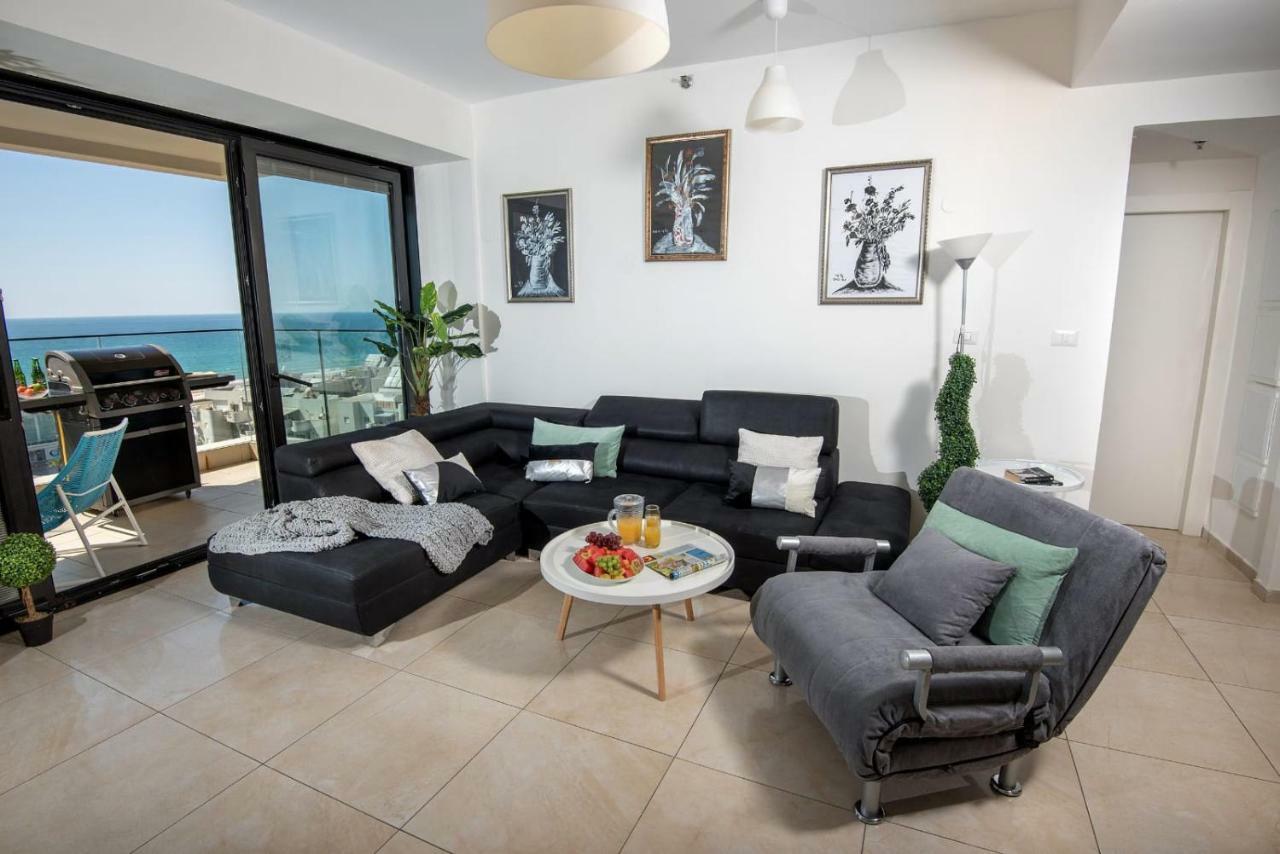 Bat Yam Luxery 5Br Sea View Suite Kültér fotó